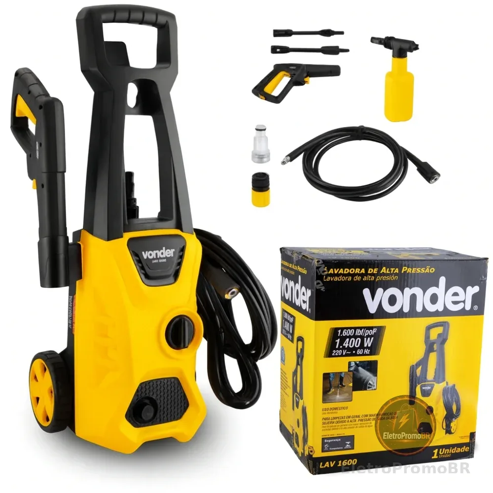 Lavadora Alta Pressão Lav1600 Vonder