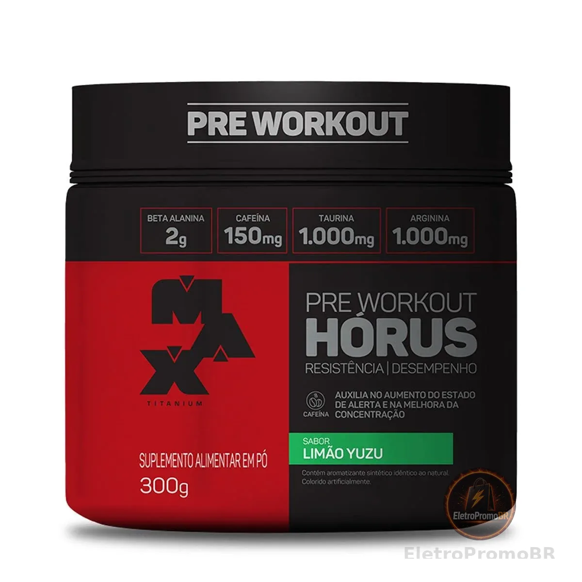 Horus (300g) - Limão Yuzu, Max Titanium