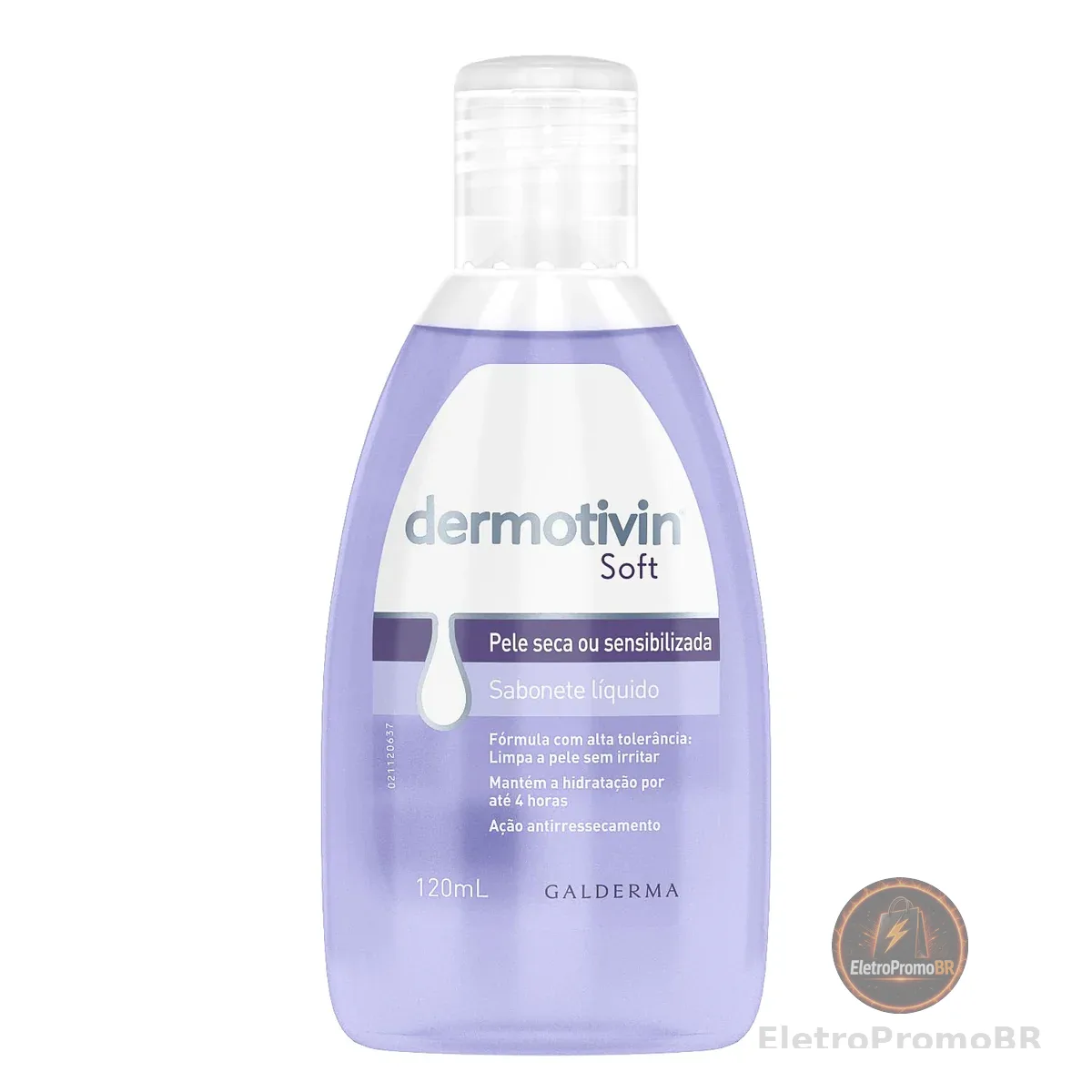 Dermotivin Soft Sabonete Liquido 120 Ml