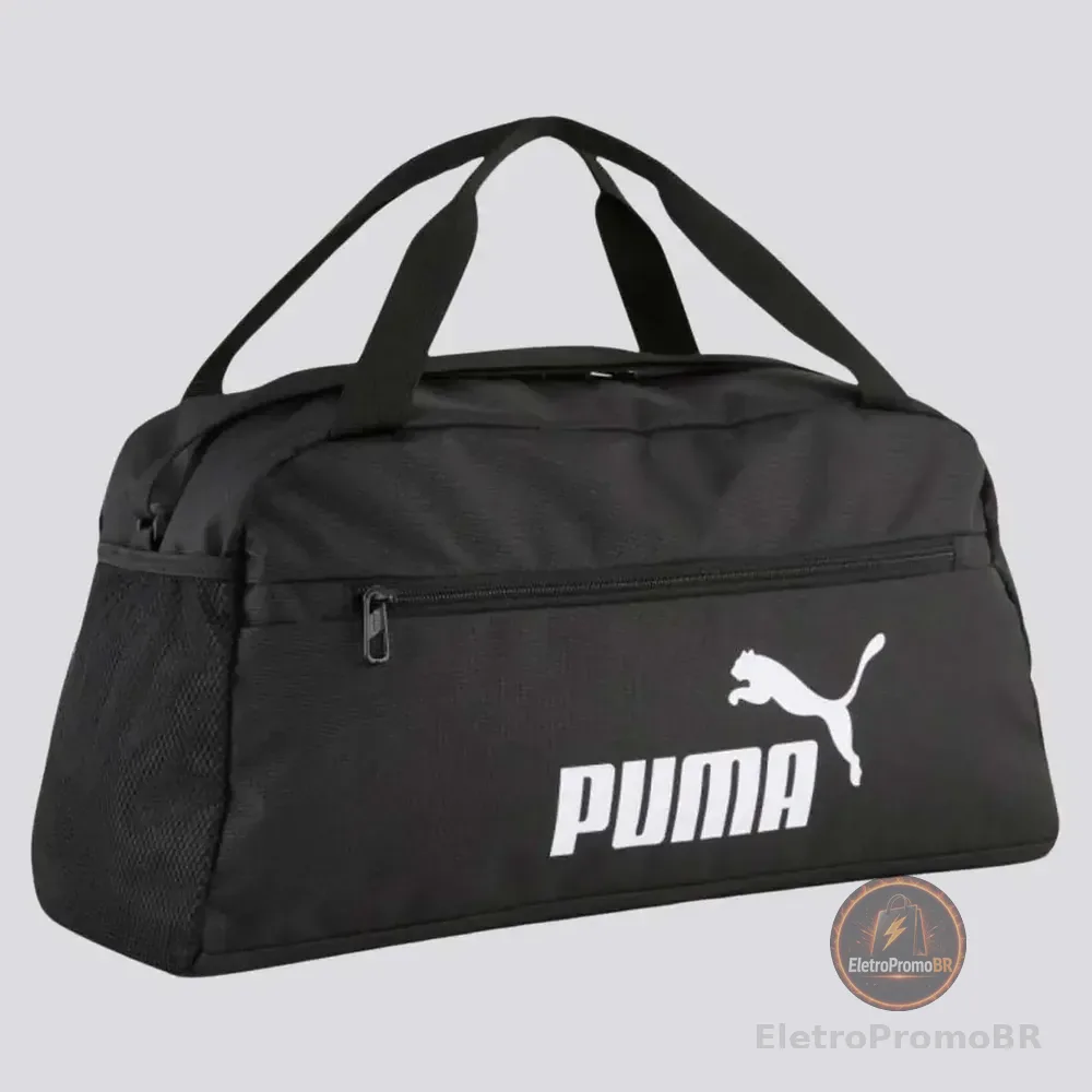 Mala Puma Phase Small Sports Preta Preto - Único