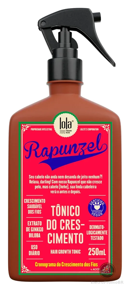 Lola Cosmetics Rapunzel - Tônico Capilar 230ml