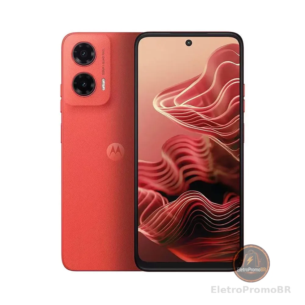 Smartphone Motorola Moto G35 Coral 5G, 256GB, 12GB RAM Boost,  Câmera 50MP