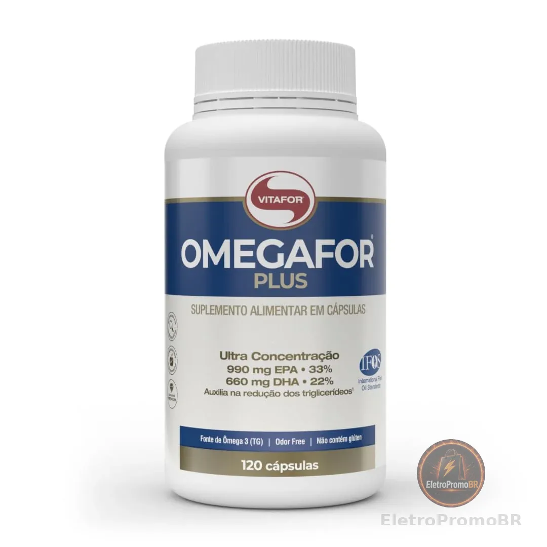 Vitafor - Omegafor Plus- 120 Cápsulas