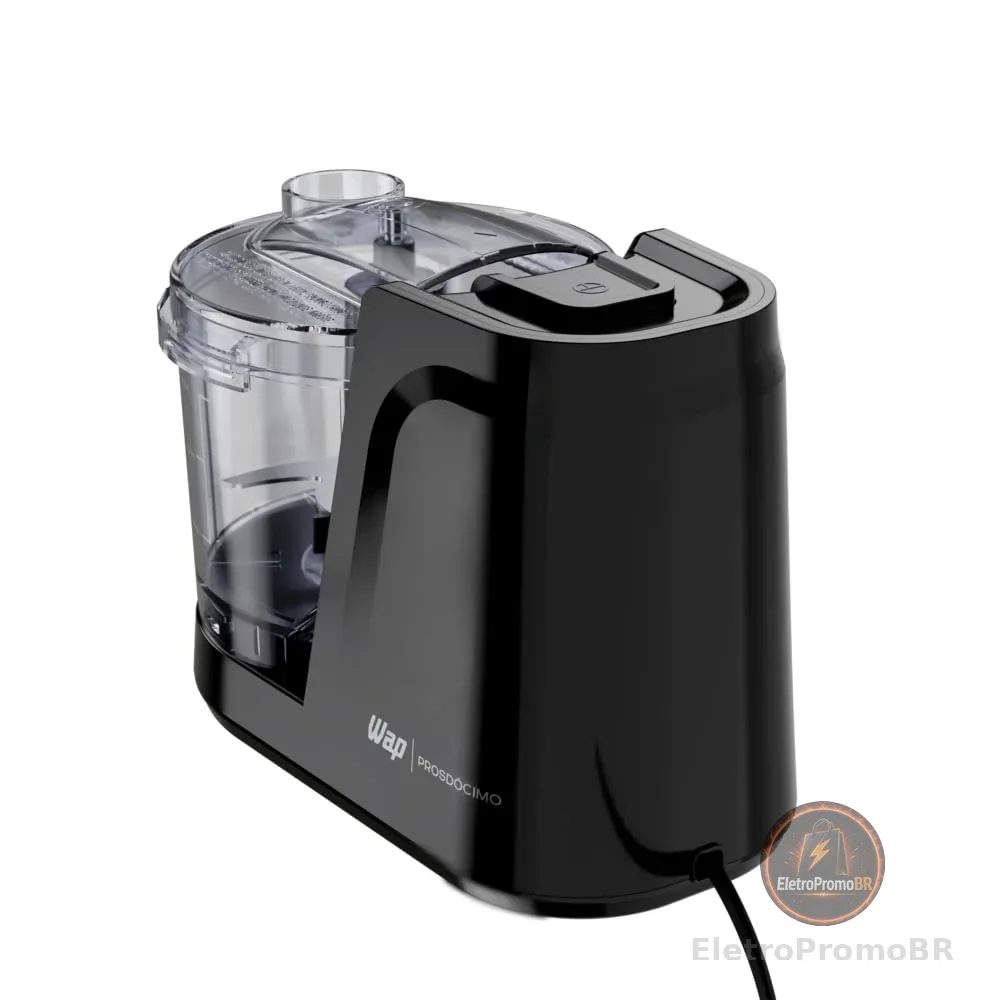 WAP Mini Processador Fast Cut WMP150 360ml 150W Com Motor Silencioso E Lâminas de Inox 127V
