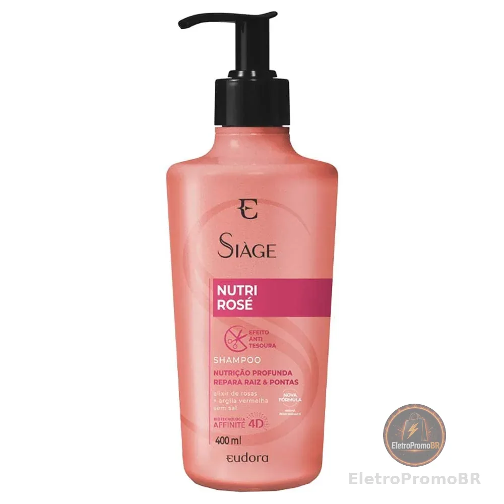 Shampoo Siàge Nutri Rose 400ml