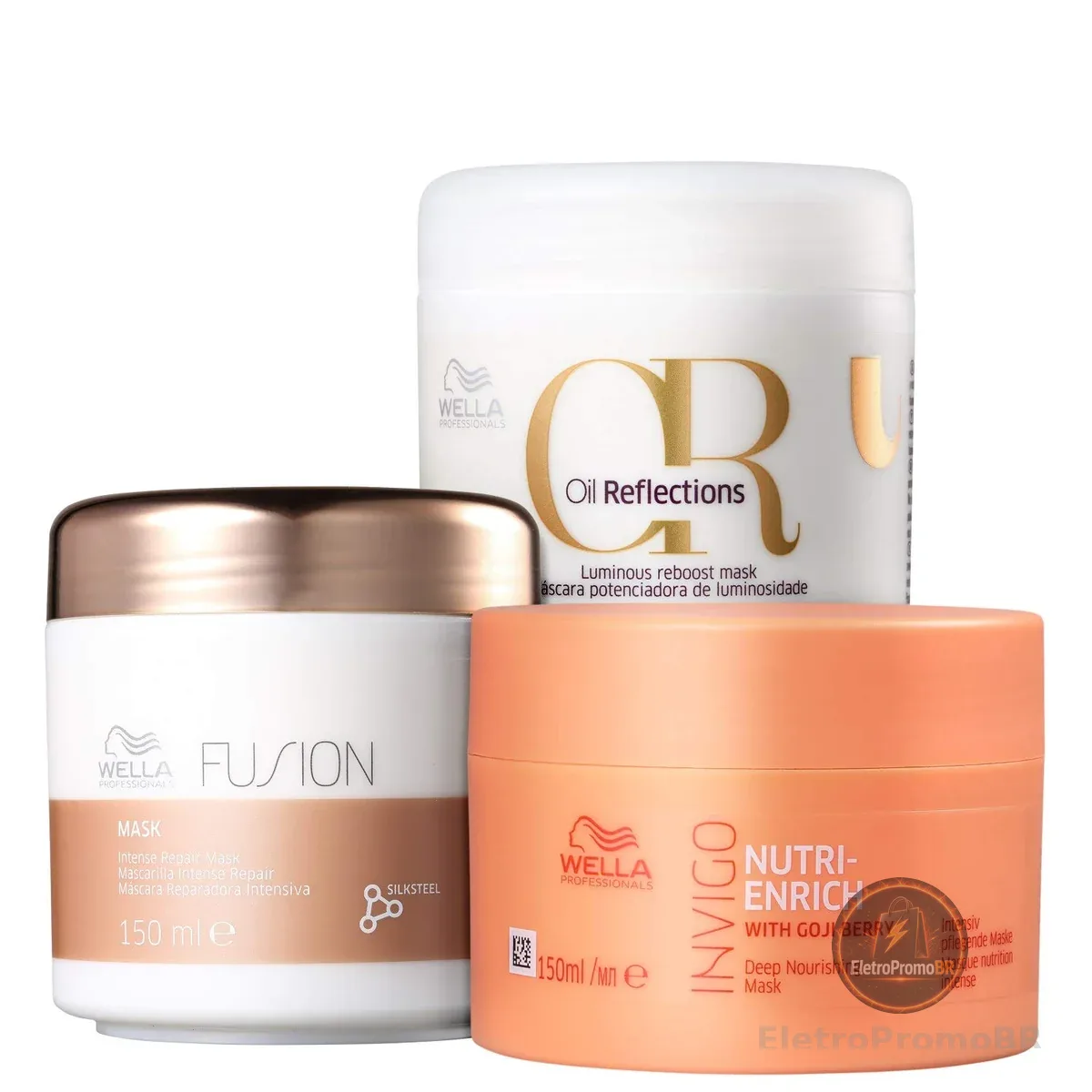 Kit Wella Cronograma Capilar Fios Perfeitos (3 produtos)