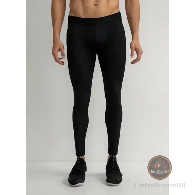 Calça Legging Segunda Pele Térmica Antiatrito Uv 50+ Unissex