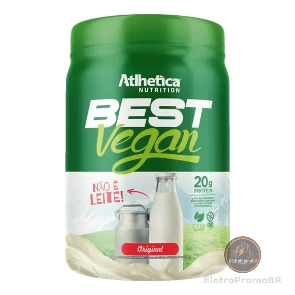 Whey Best Vegan 500g Proteína Vegana Atlhetica Nutrition Original
