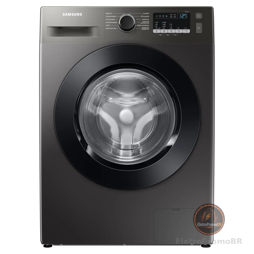 Samsung Lavadora Digital Inverter WW11T Inox 11kg 127V