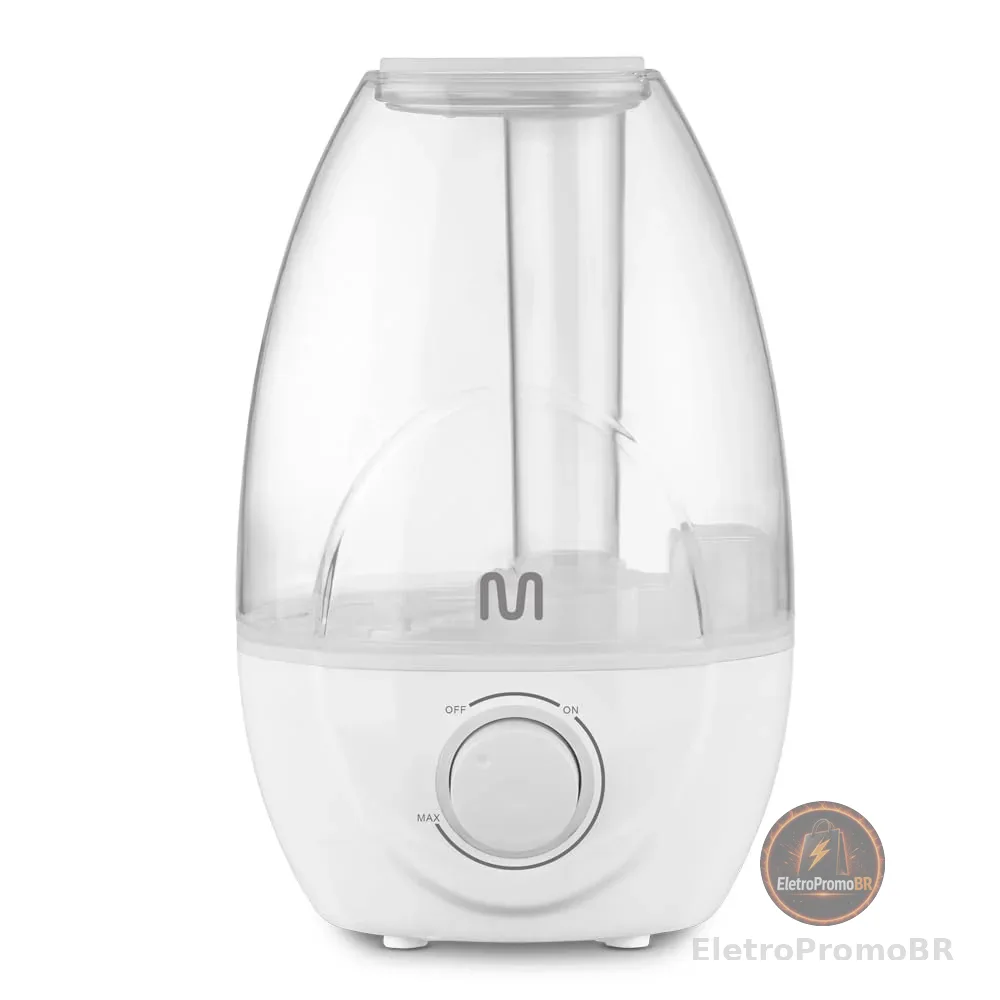 Umidificador de Ar Clear Tank 2,1Litros Bivolt Automático Multi Saúde