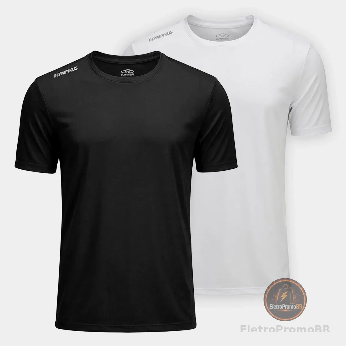 Kit Camisetas Olympikus Essential Mc 2.0 2 Peças Masculino