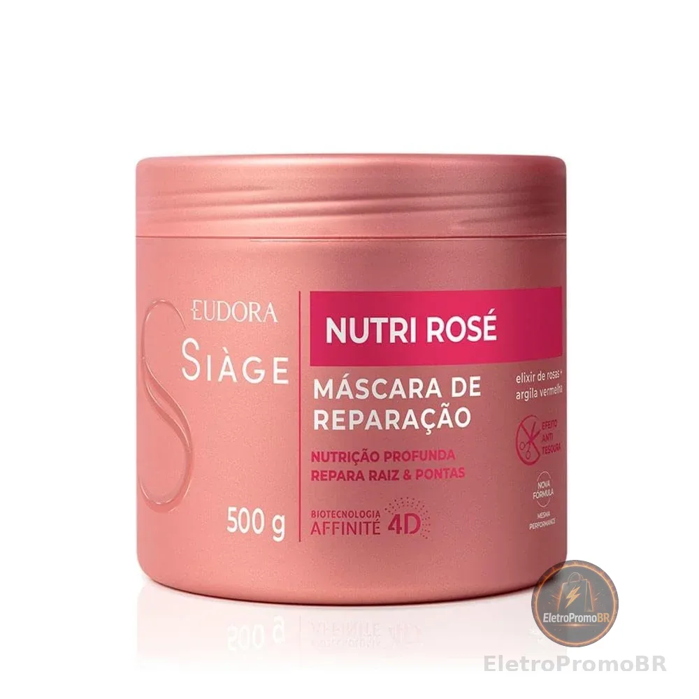 Eudora Siàge Nutri Rosé Máscara Capilar 500g