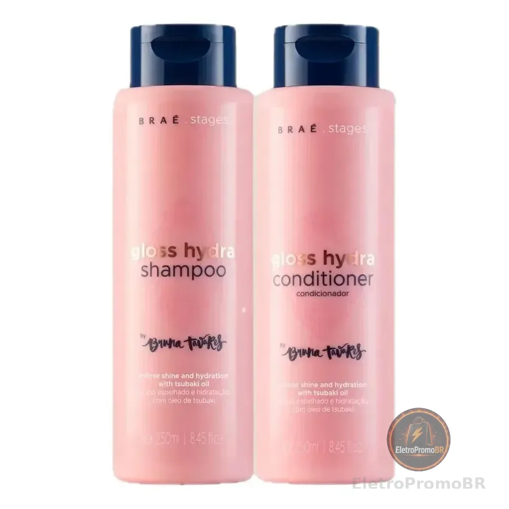 Kit Braé Stages By Bruna Tavares Shampoo + Condicionador