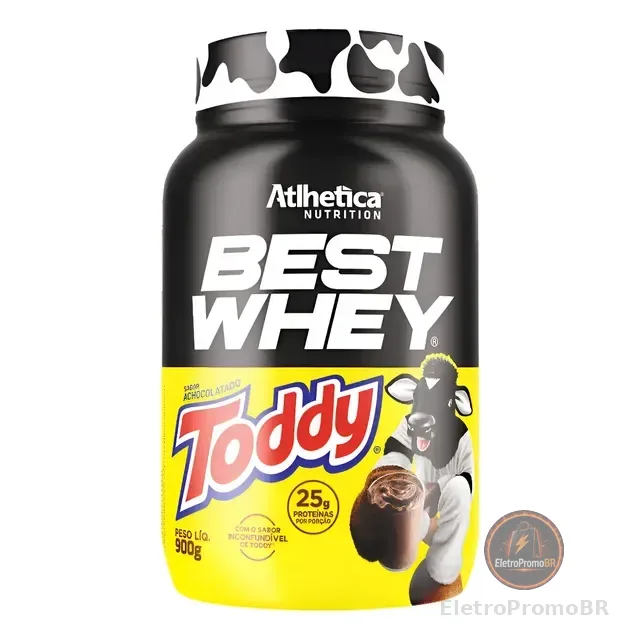 Whey Protein Atlhetica Best 900g Toddy - Proteína Em Pó