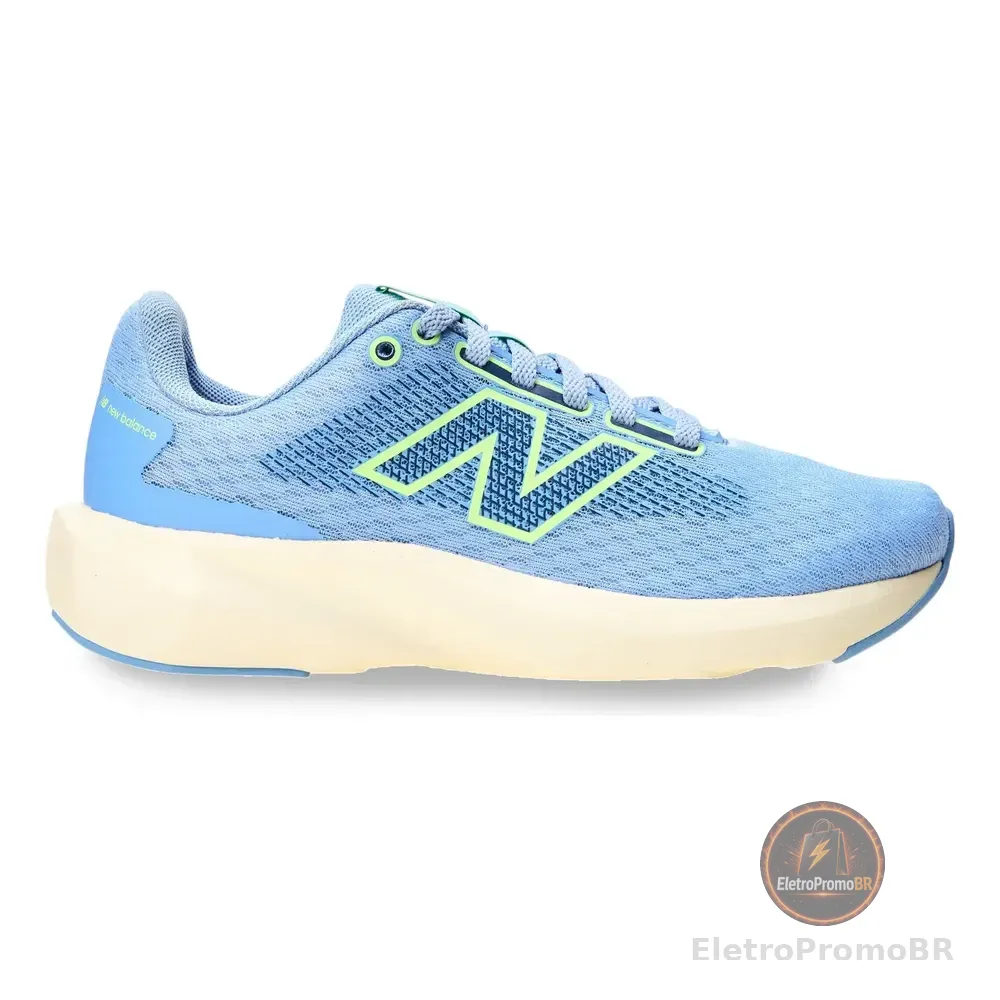 Tênis Esportivo Feminino 413v3 New Balance Azul-claro Lisa 36 Br
