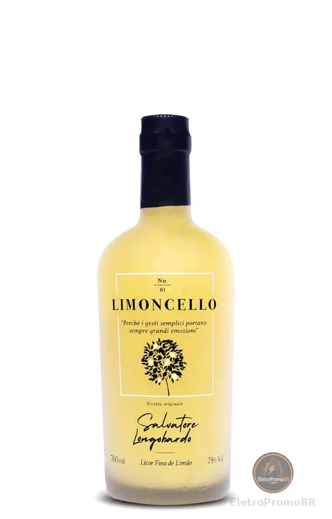 Salvatore Longobardo Limoncello Sabor Limão Siciliano 700 Ml