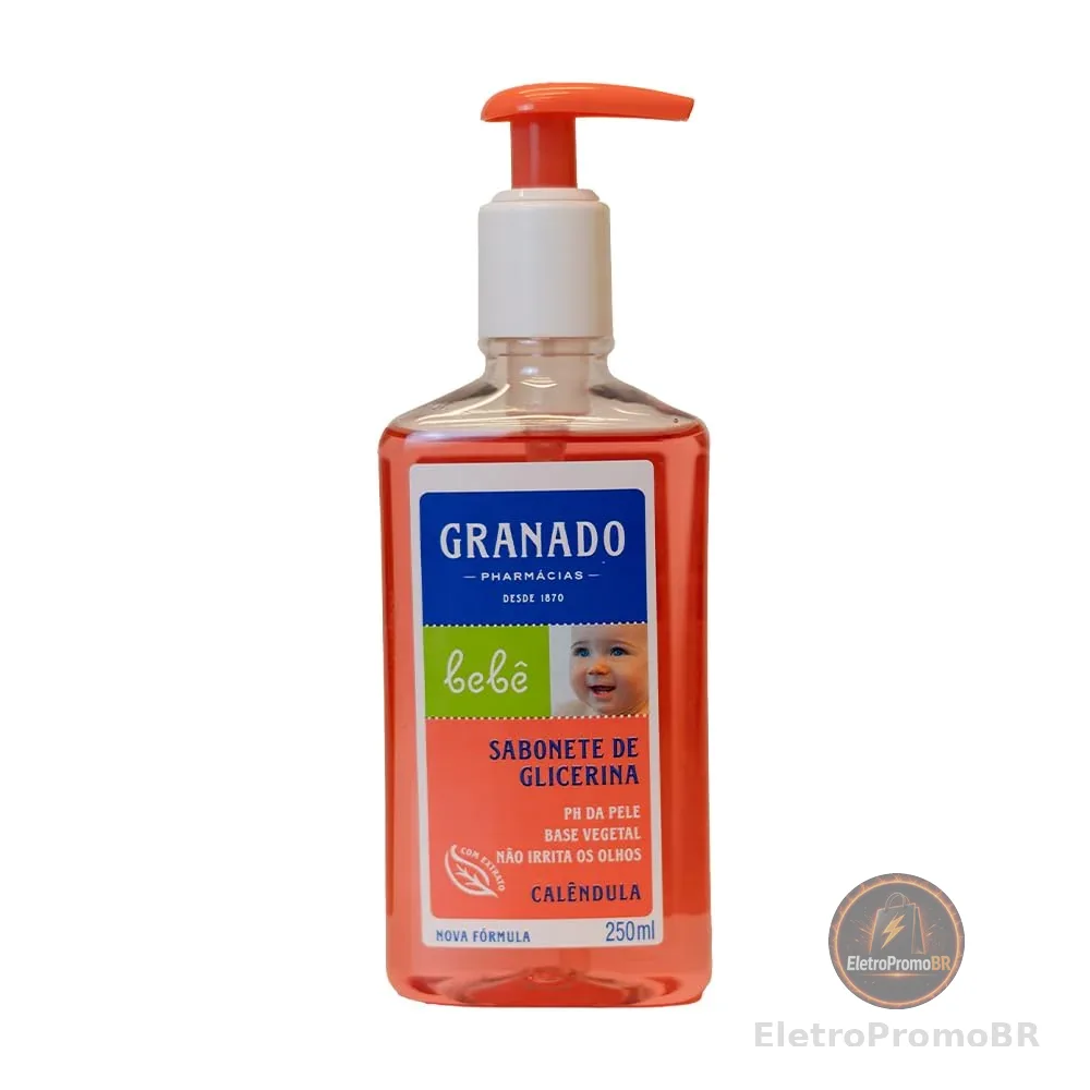Granado Sabonete Líquido Bebê, Calêndula, 250ml