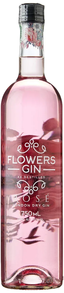 Gin Flowers Rose 750 Ml Flowers Sabor