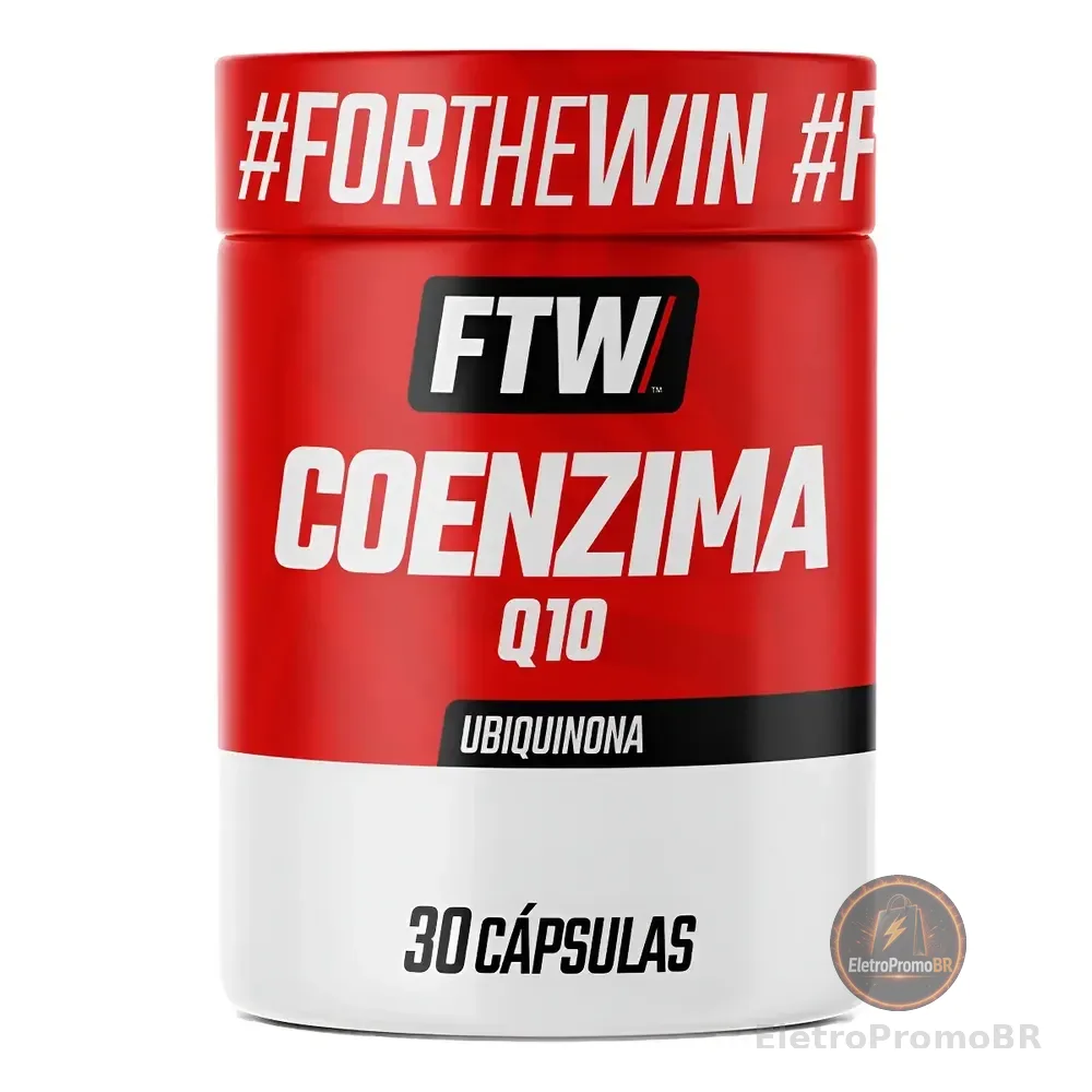 Coenzima Q10 30 Cápsulas - Ftw Sem Sabor