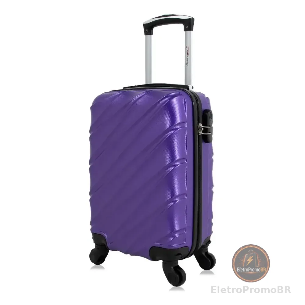 Mala De Bordo 10kg Pequena Havana Swiss Move Roxo