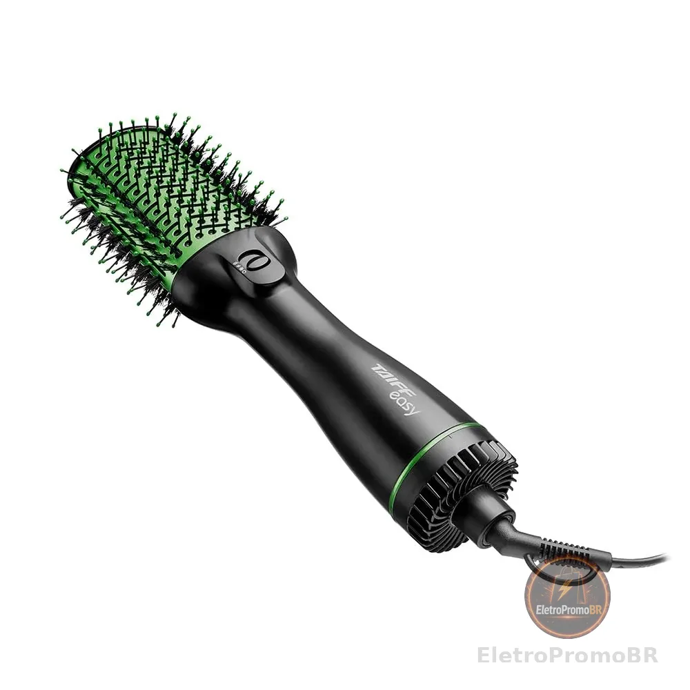 ESCOVA SECADORA TAIFF EASY OVAL VERDE 127V