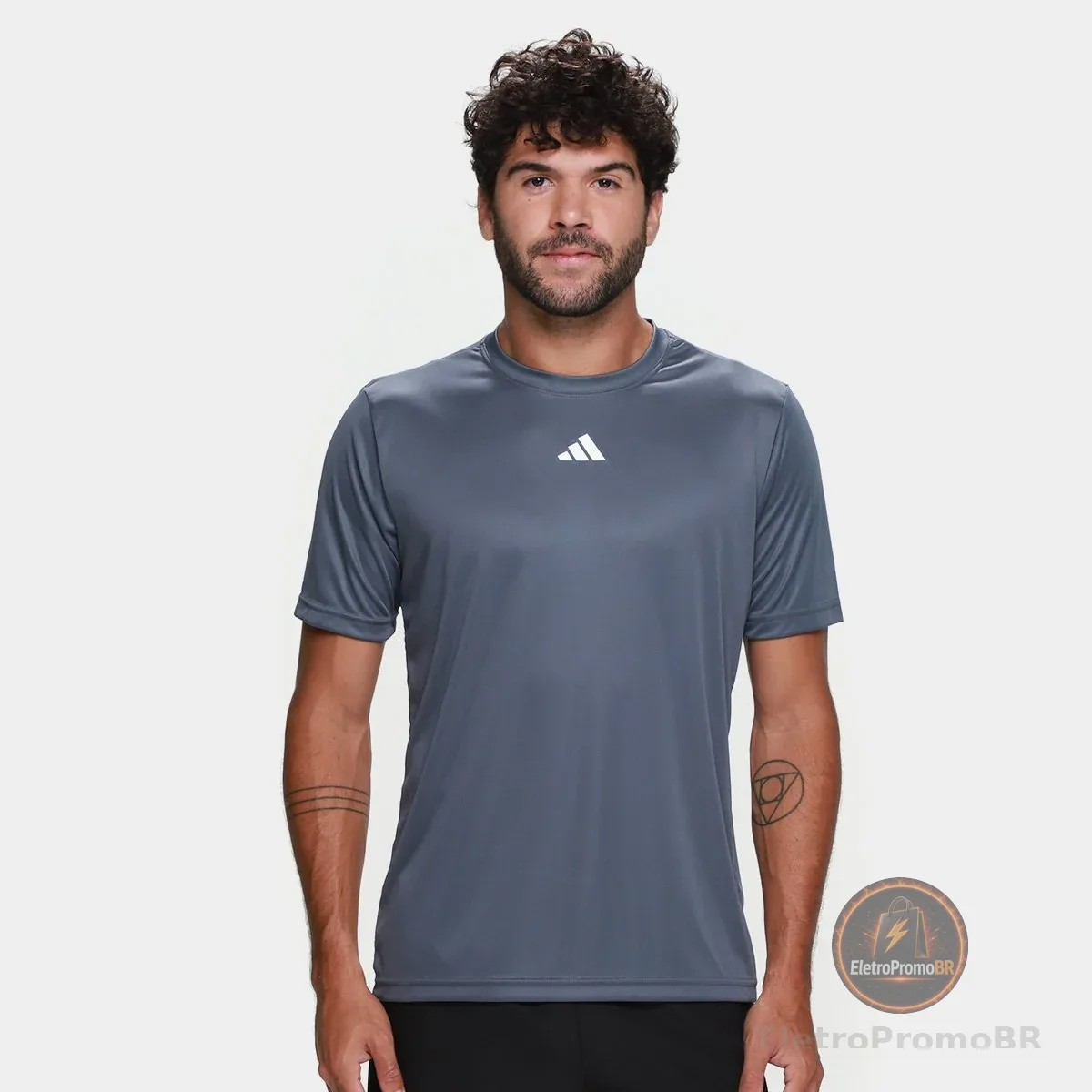Camiseta Adidas Treino Básica Masculina
