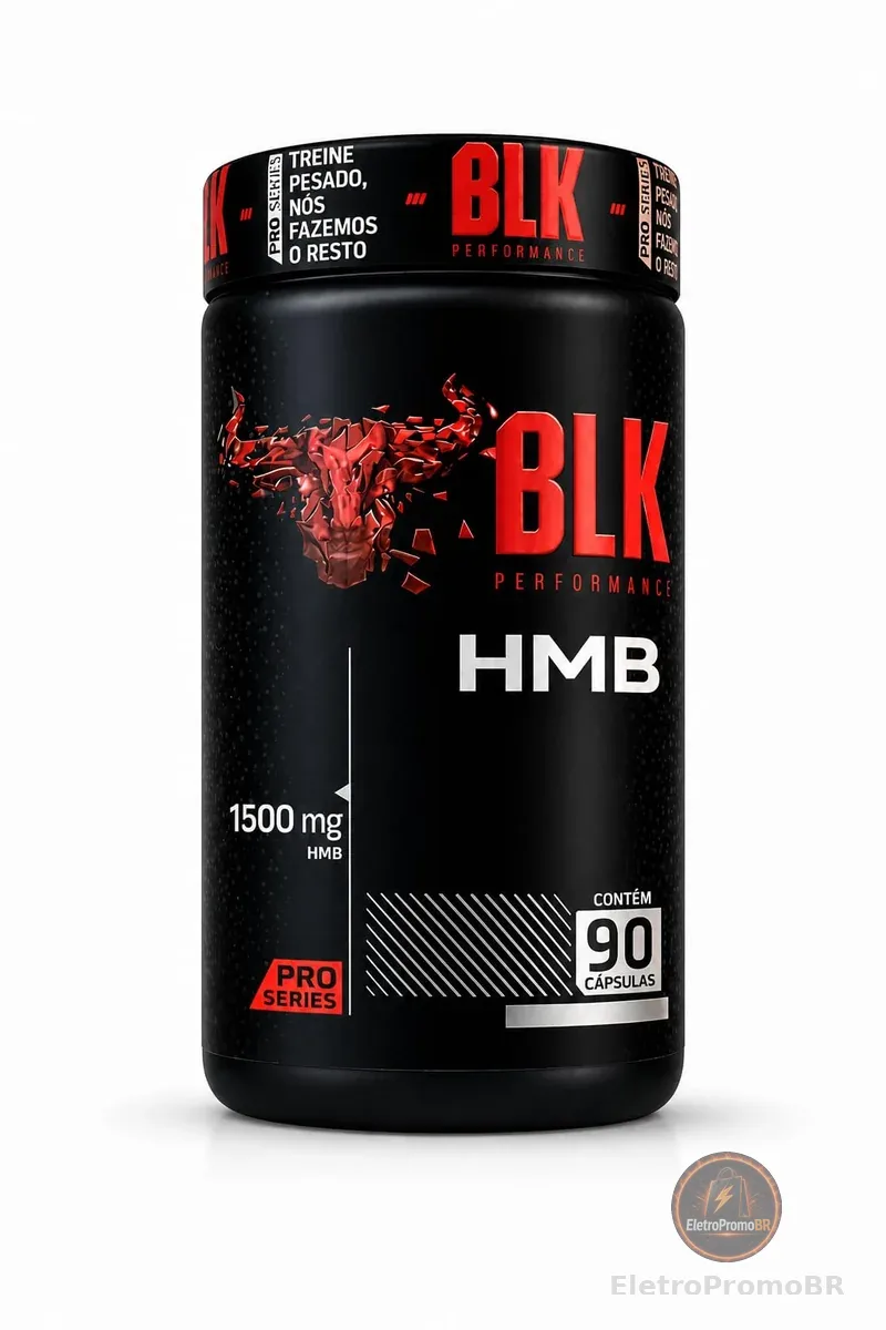 Hmb 1500mg 90 Cápsulas Sem Sabor - Blk Performance