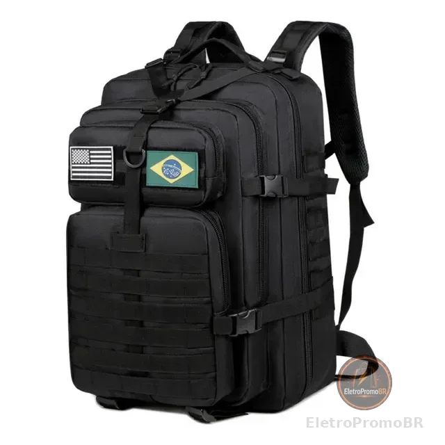 Mochila Tática Impermeável Militar Reforçada Grande 50litros