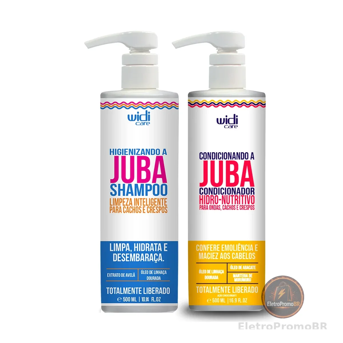 Higienizando E Condicionando A Juba Widi Care 500ml