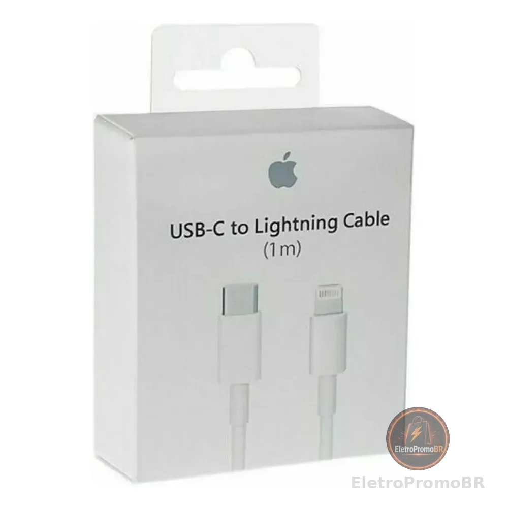Cabo Usb-c Compativel Com iPhone 1m Branco