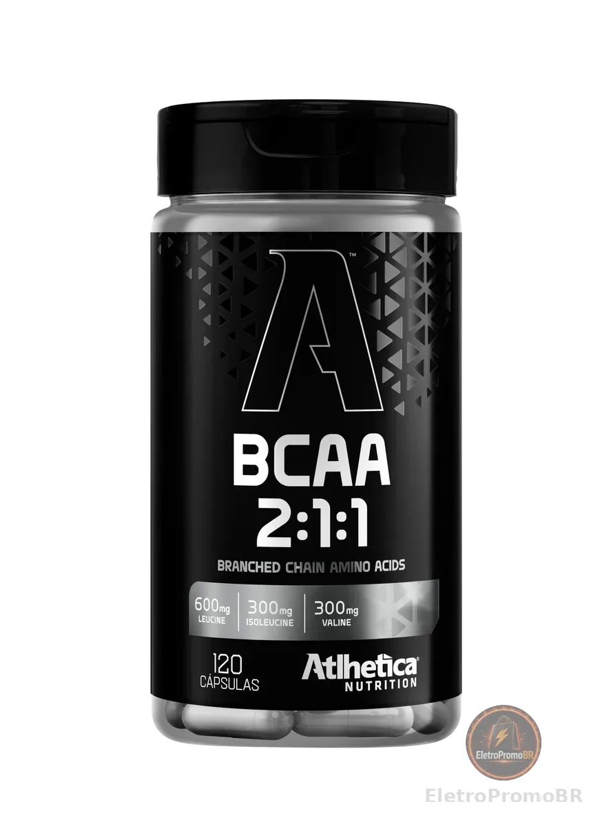 BCAA 2:1:1 (120 Caps), Atlhetica Nutrition