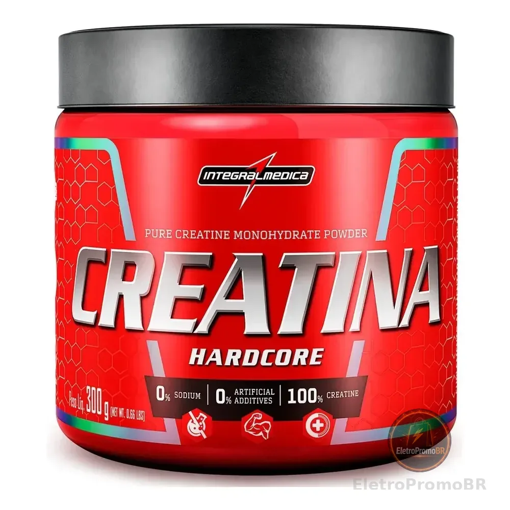 Creatina 100% Pura 300g Integralmédica Neutro