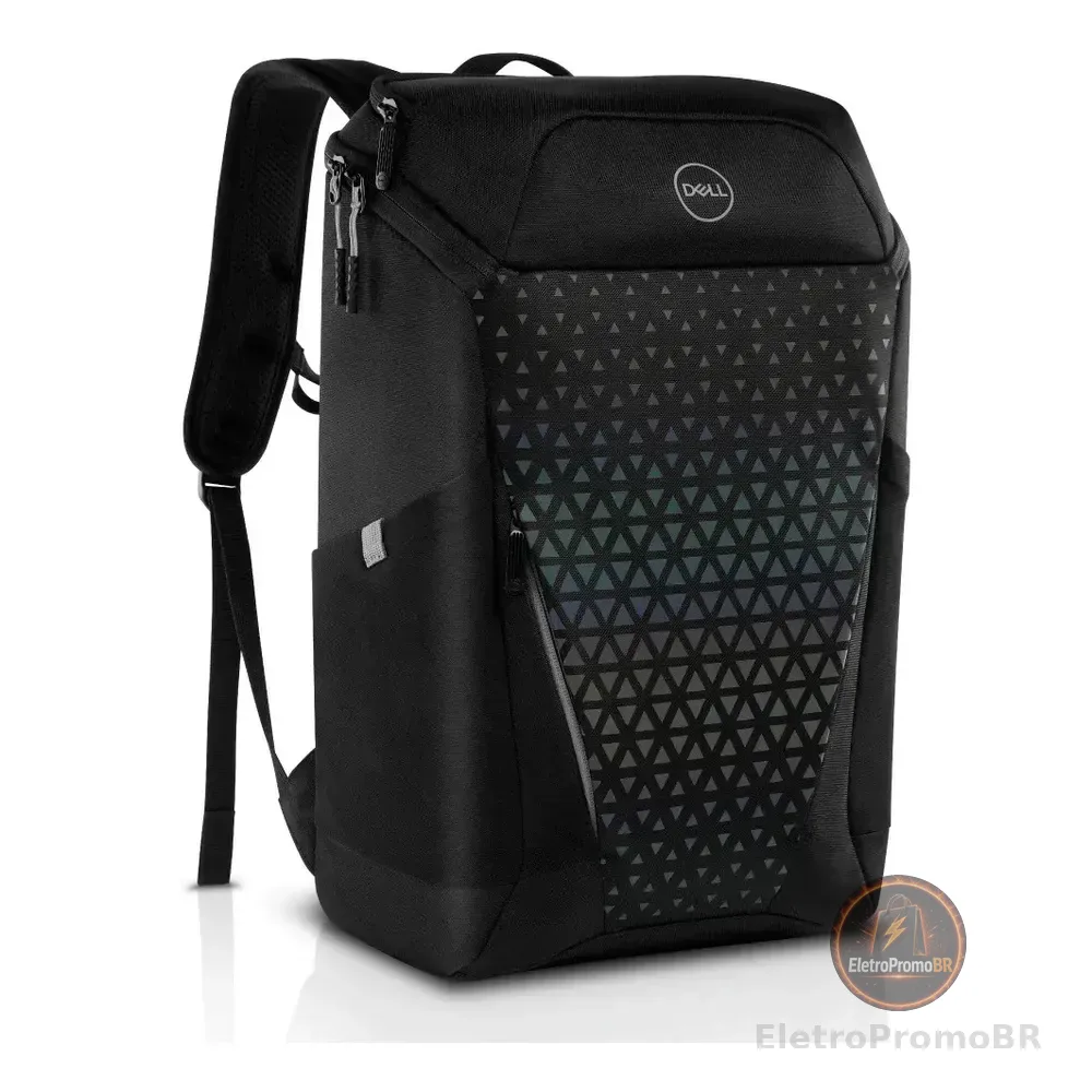 Mochila Para Notebook Gamer Dell 15.6 17.3 Preto Preto