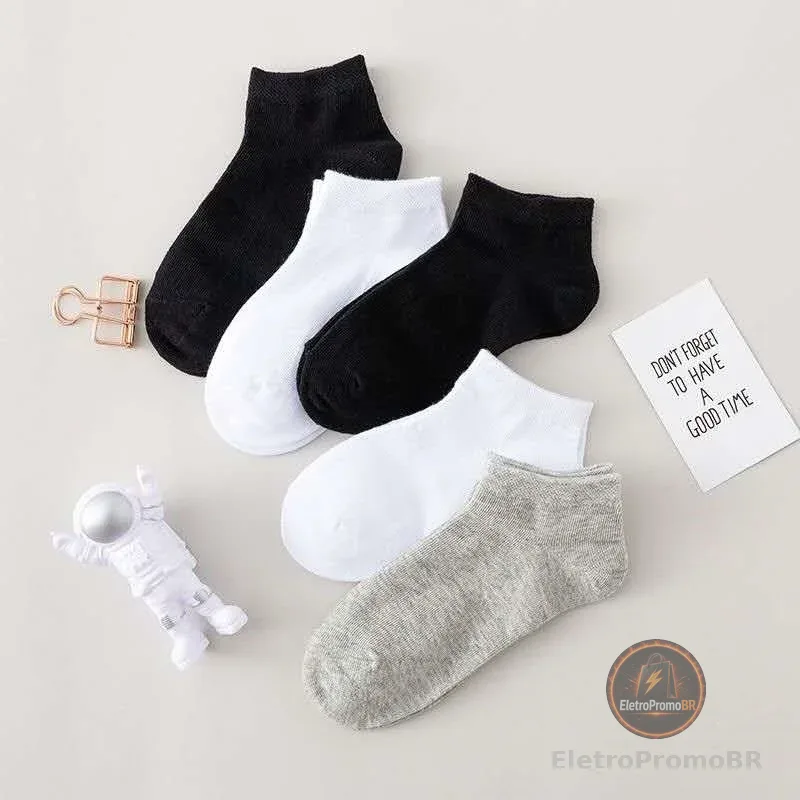 Kit 12 pares meias infantil escola para menino e menina dos 0 -10 anos