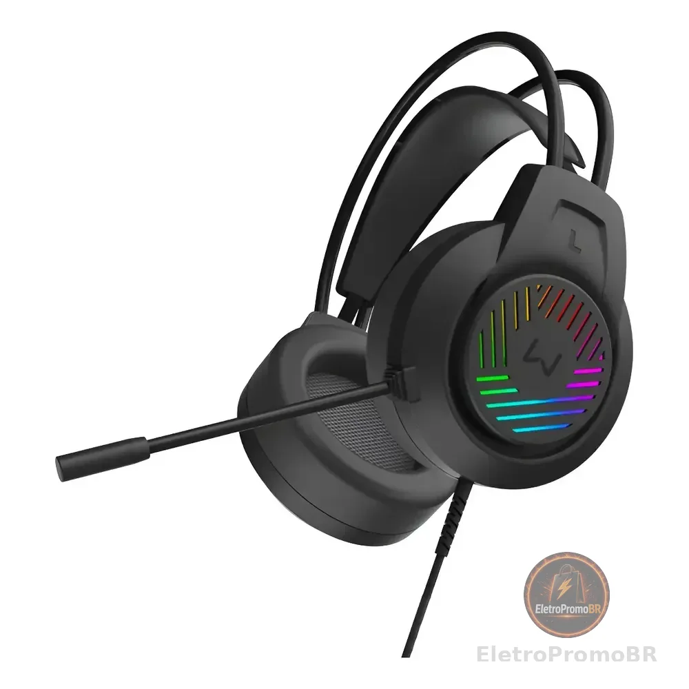 Headset Frigg P2 Preto Warrior - Ph702