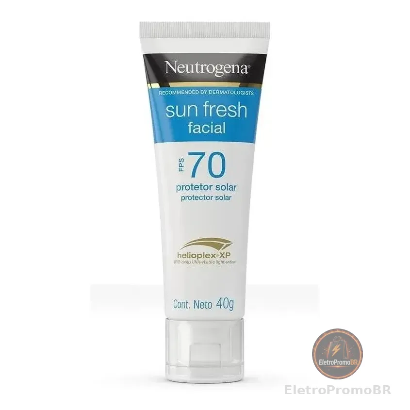 Protetor Solar Facial Sun Fresh Fps 70 40g Neutrogena