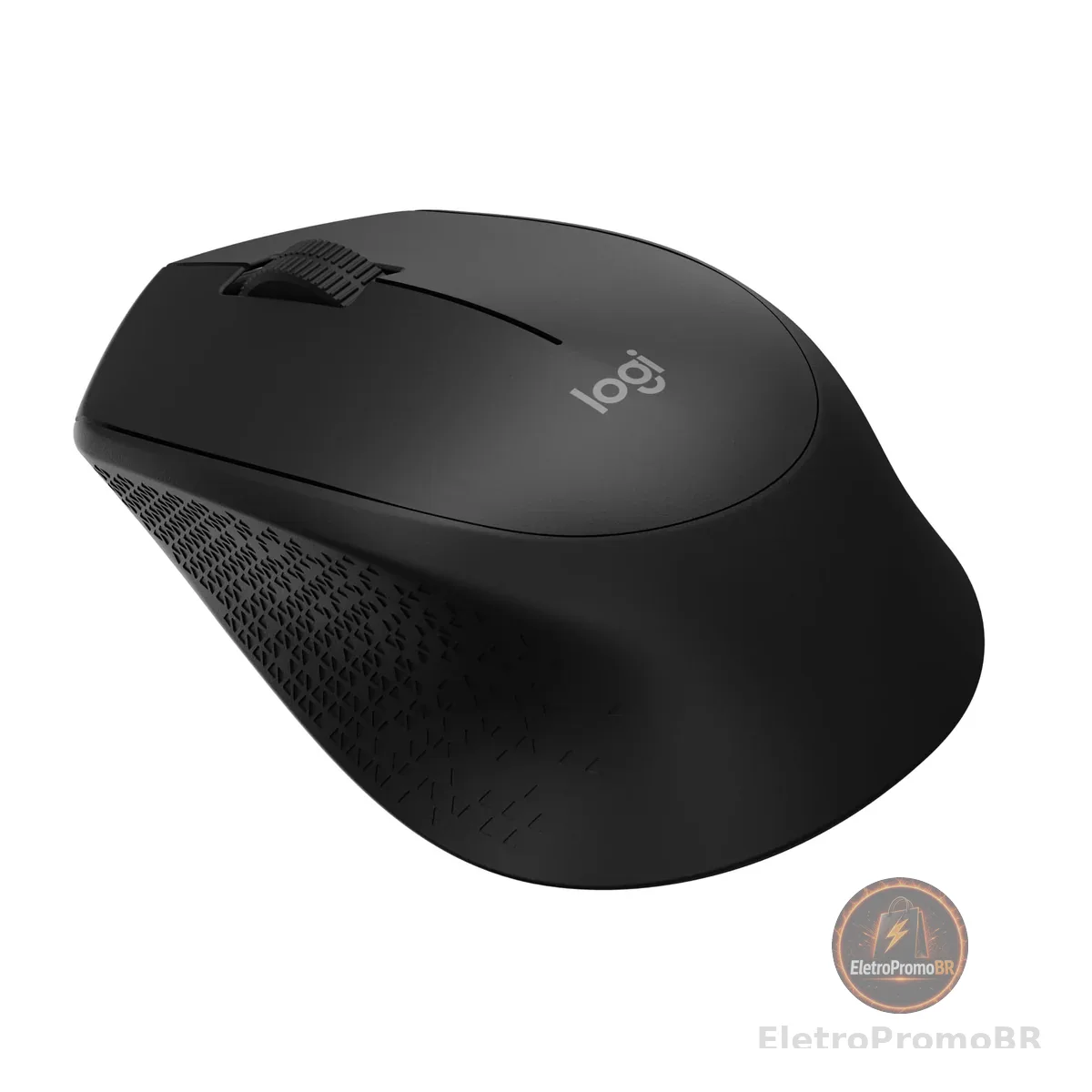 Mouse sem fio Logitech M280 com Conexão USB e Pilha Inclusa - Preto
