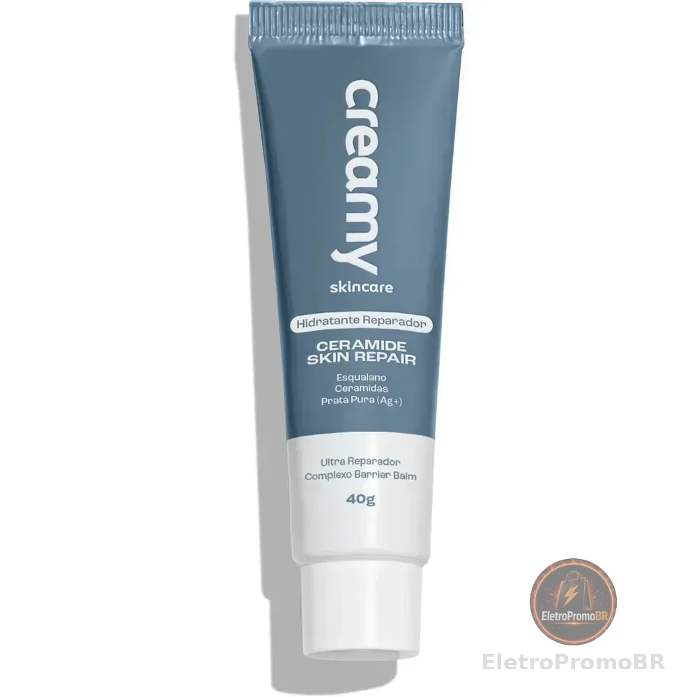 Creamy Skincare Ceramide Skin Repair 40g | Contém Ceramidas, Melhora A Pele Fragilizada, Hidratação Profunda E Intensa,... Dia/noite Todo Tipo De Pele