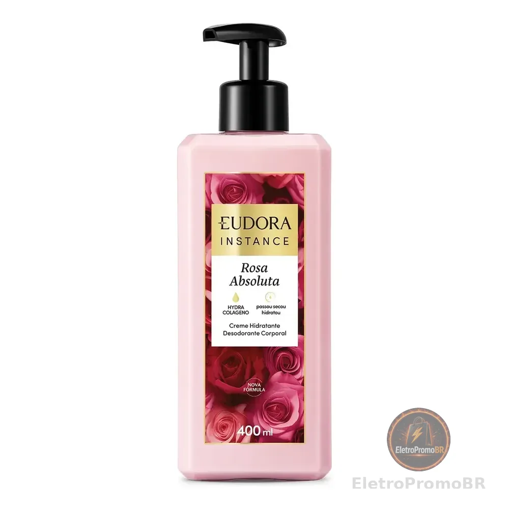 Eudora Instance Rosa Absoluta Creme Desodorante Corporal 400 Rosas