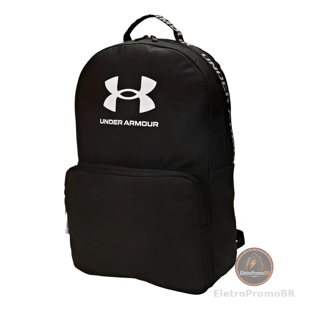 Mochila Loudon Com 25l Under Armour Cor Preto Desenho Do Tecido Lisa Liso