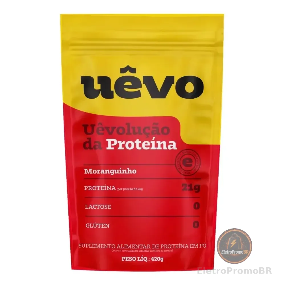 Albumina Uevo Refil 420g Morango Morango