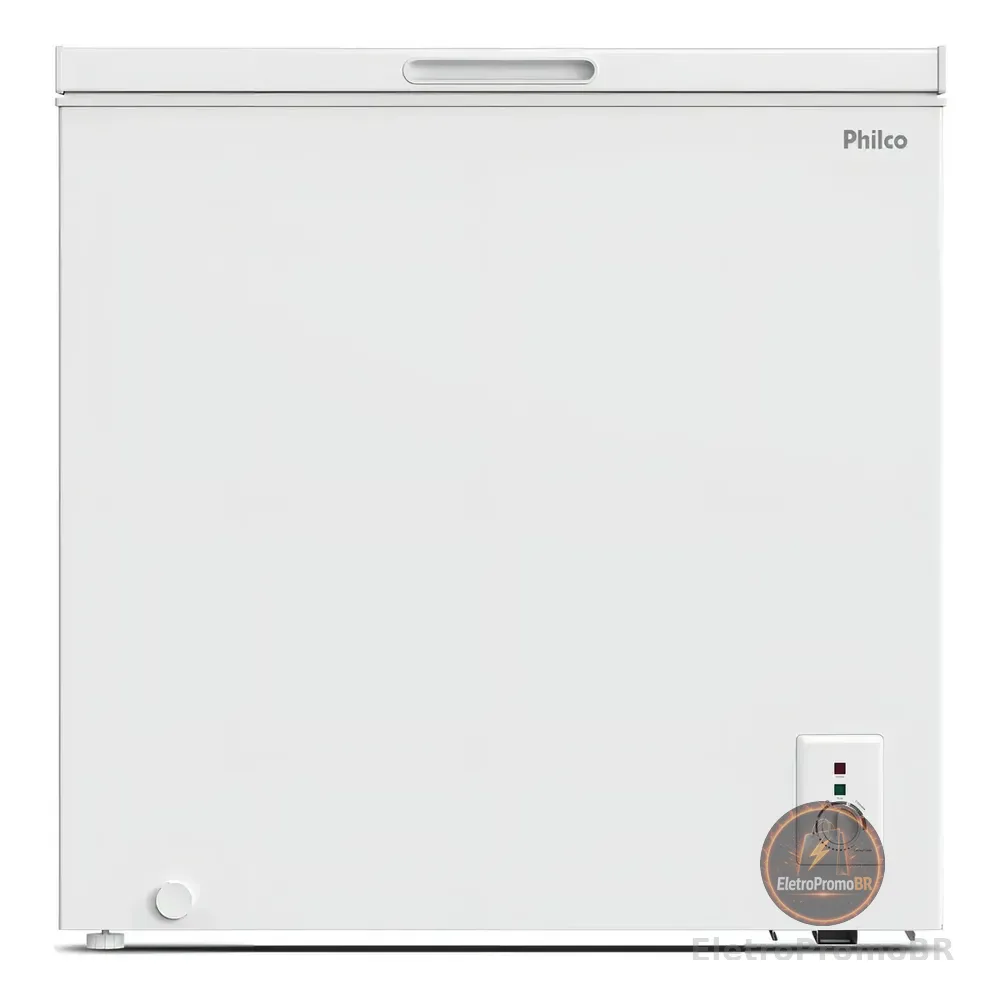 Freezer Philco Horizontal Pfh205b 199l Cor Branco 127v