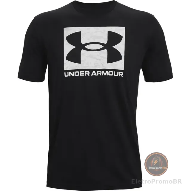Camiseta De Treino Masculina Under Armour Abc Camo Boxed Log
