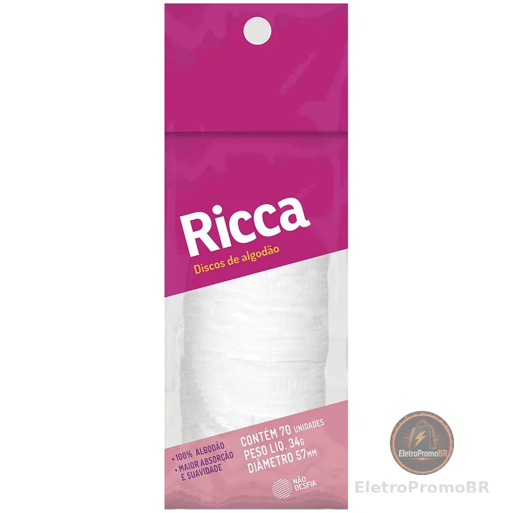 Ricca Disco de Algodão
