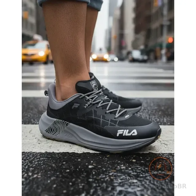 Tênis Fila Masculino Racer Skytrail Para Corrida