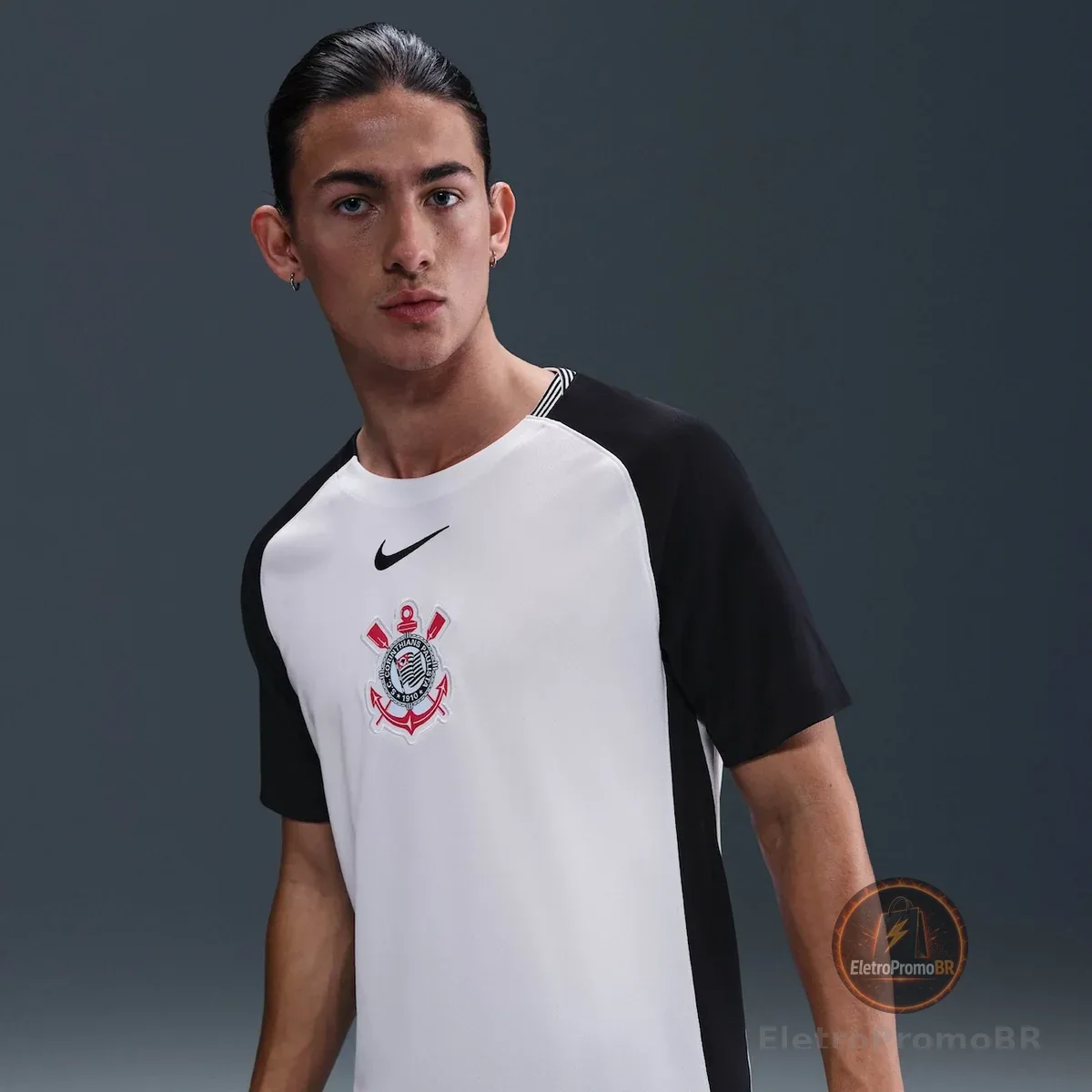 Camisa Nike Corinthians I 2025/26 Torcedor Pro Masculina