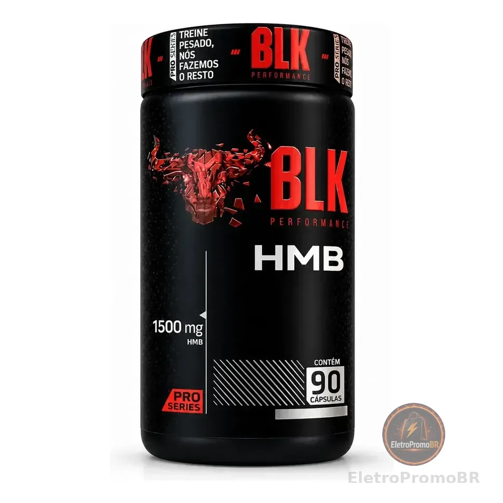 Hmb 1500mg 90 Capsulas - Blk Performance Sem Sabor