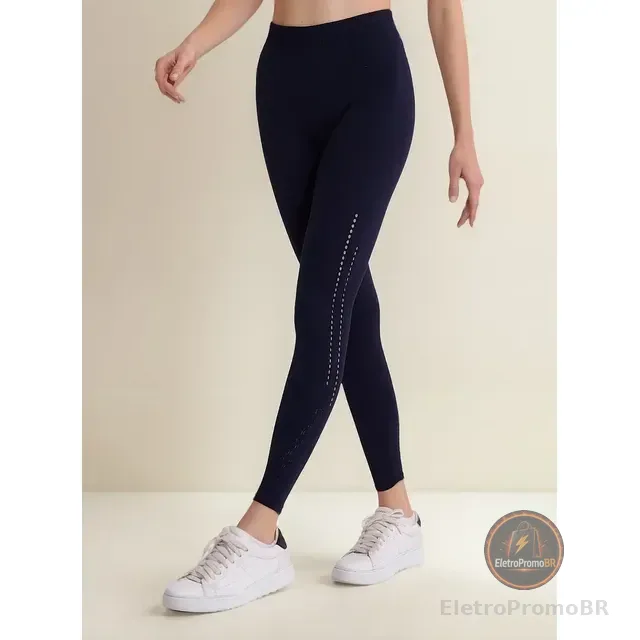Calça Legging Feminina Trifil Sem Costura Academia Cós Alto
