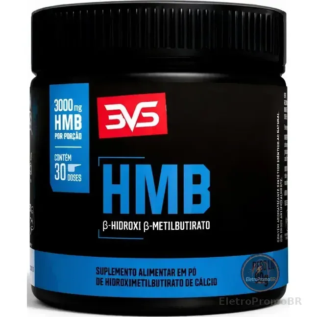 Hmb 3000mg - Fórmula Com Máxima Pureza - 30 Doses Sem Sabor