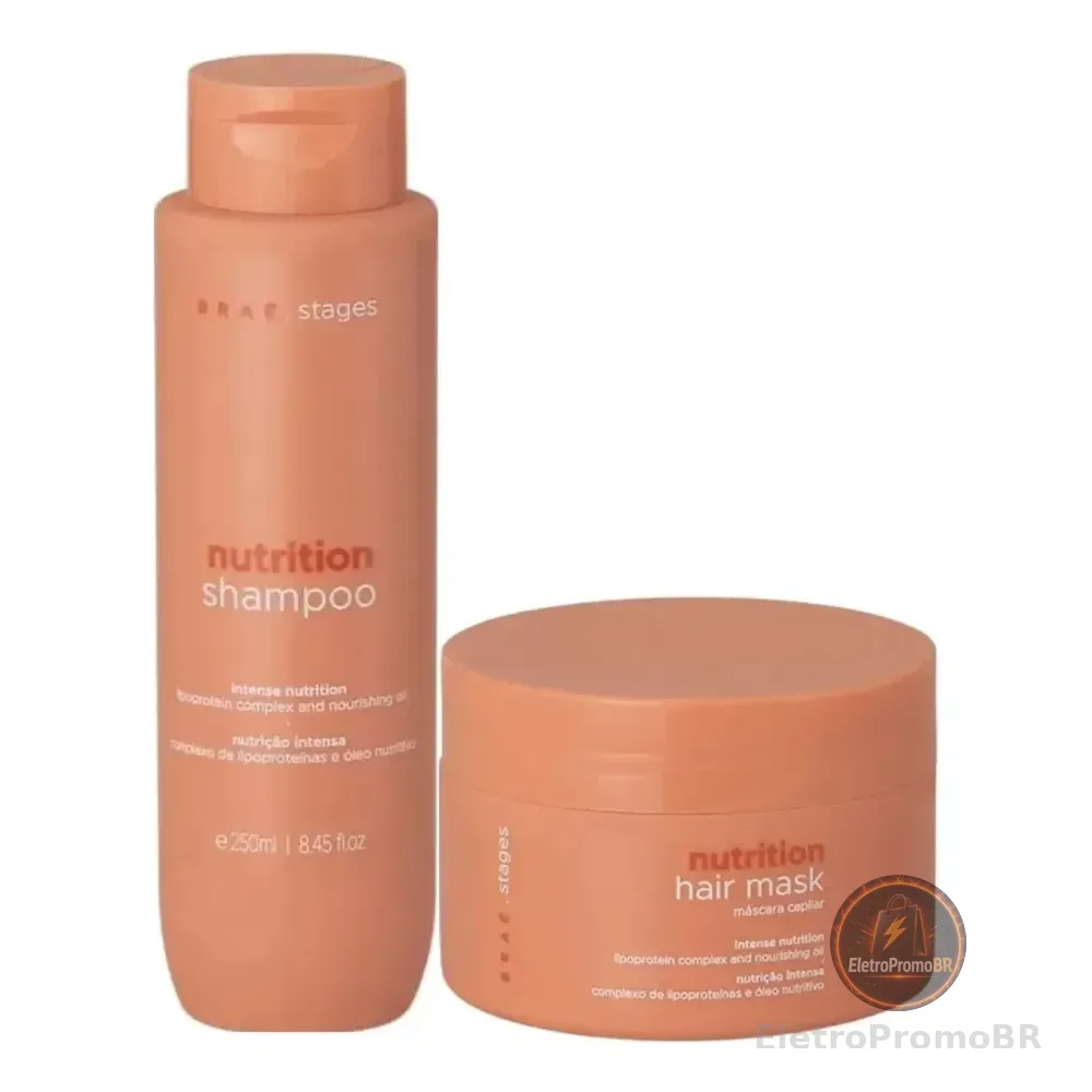 Braé Stages Kit Nutrition 2 Produtos (shampoo E Máscara)
